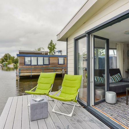Bright And Comfortable Houseboat Aalsmeer Exterior foto