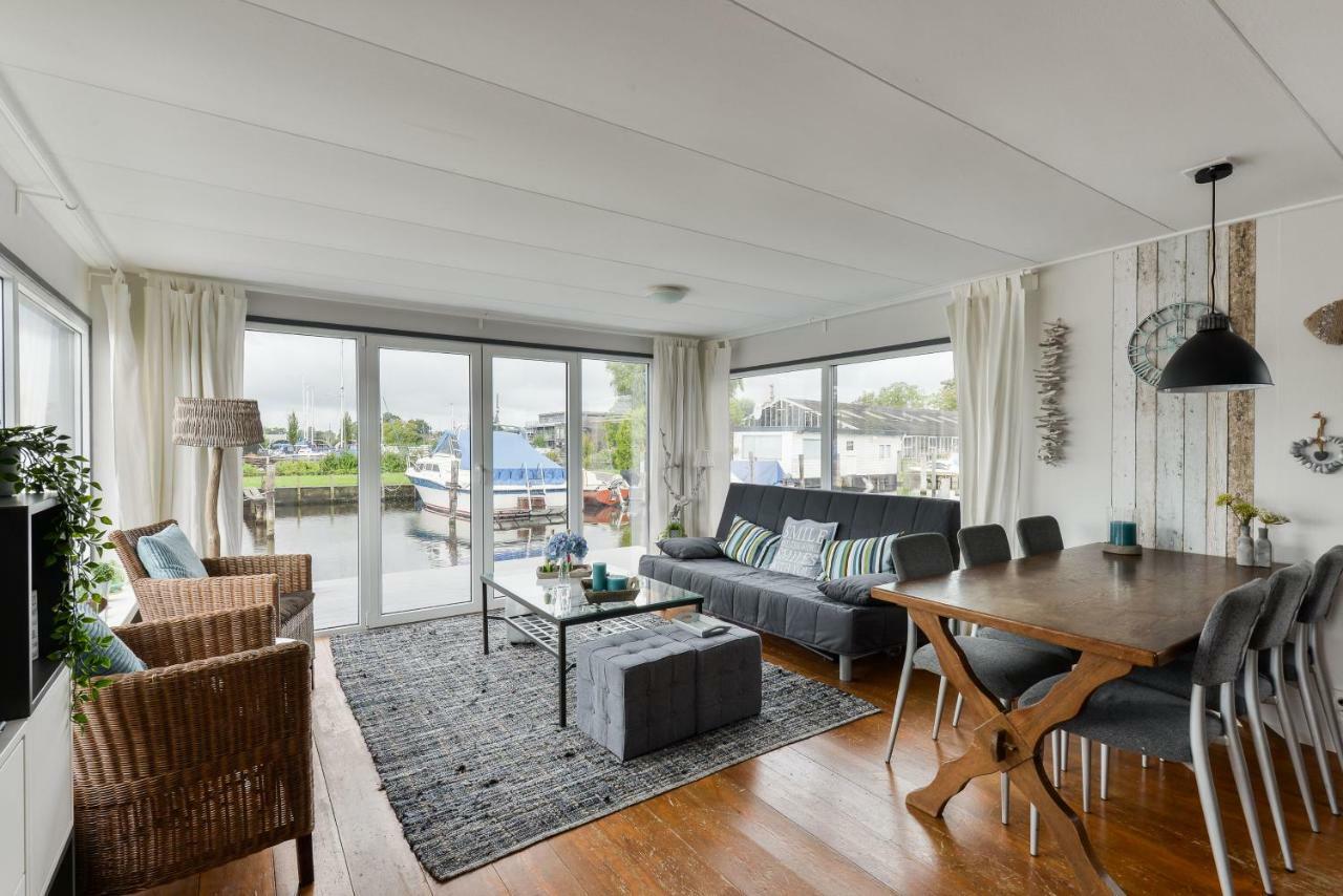 Bright And Comfortable Houseboat Aalsmeer Exterior foto