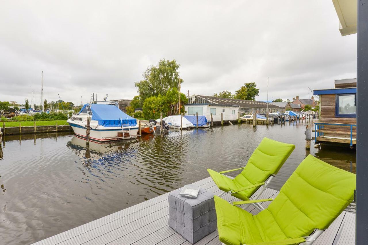 Bright And Comfortable Houseboat Aalsmeer Exterior foto