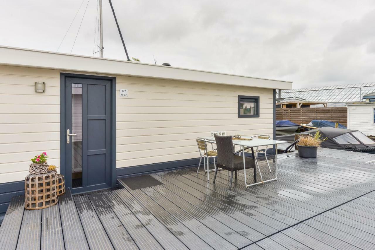 Bright And Comfortable Houseboat Aalsmeer Exterior foto